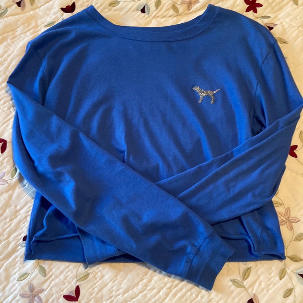 PINK cropped long sleeve